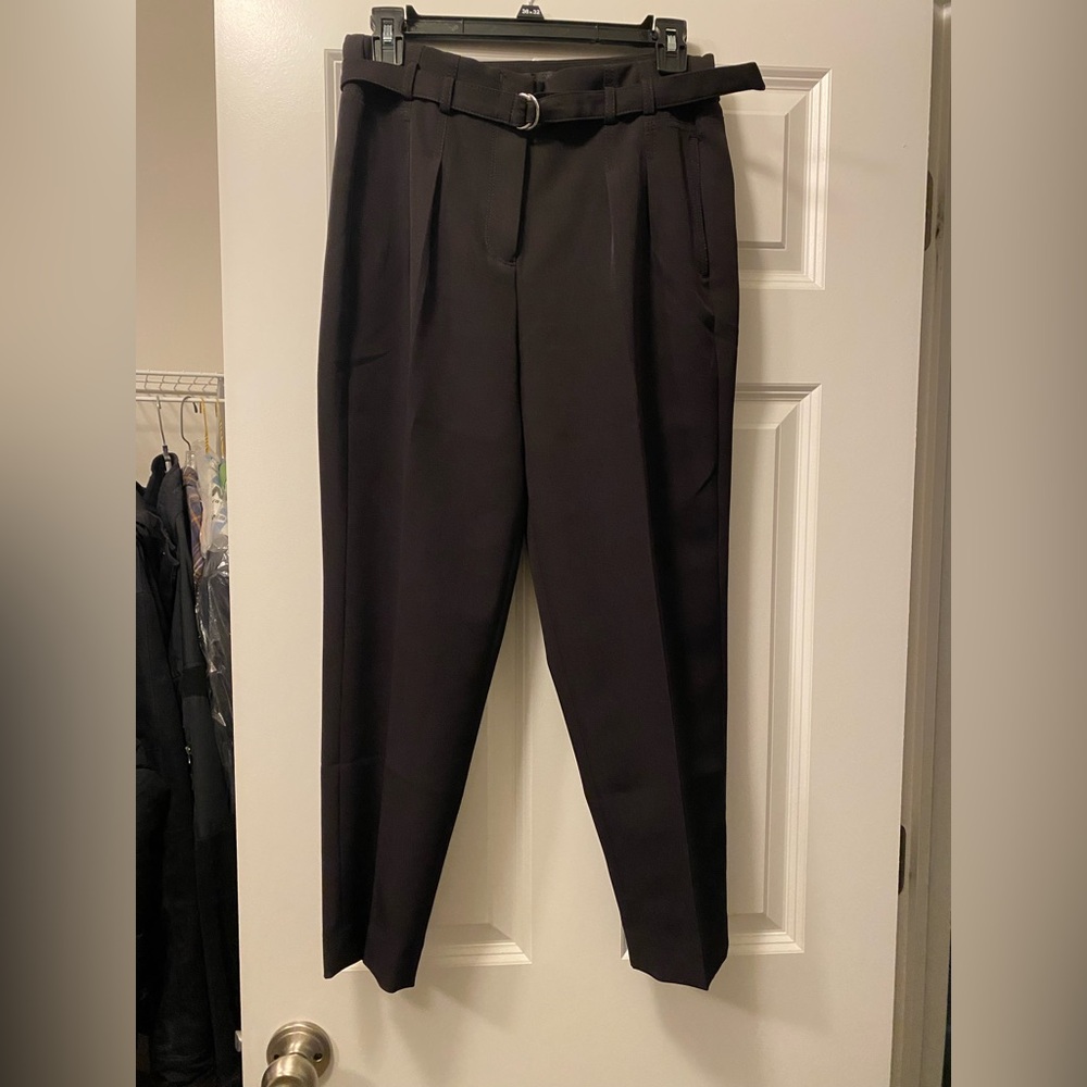 White House Black Market Petite Black Trousers